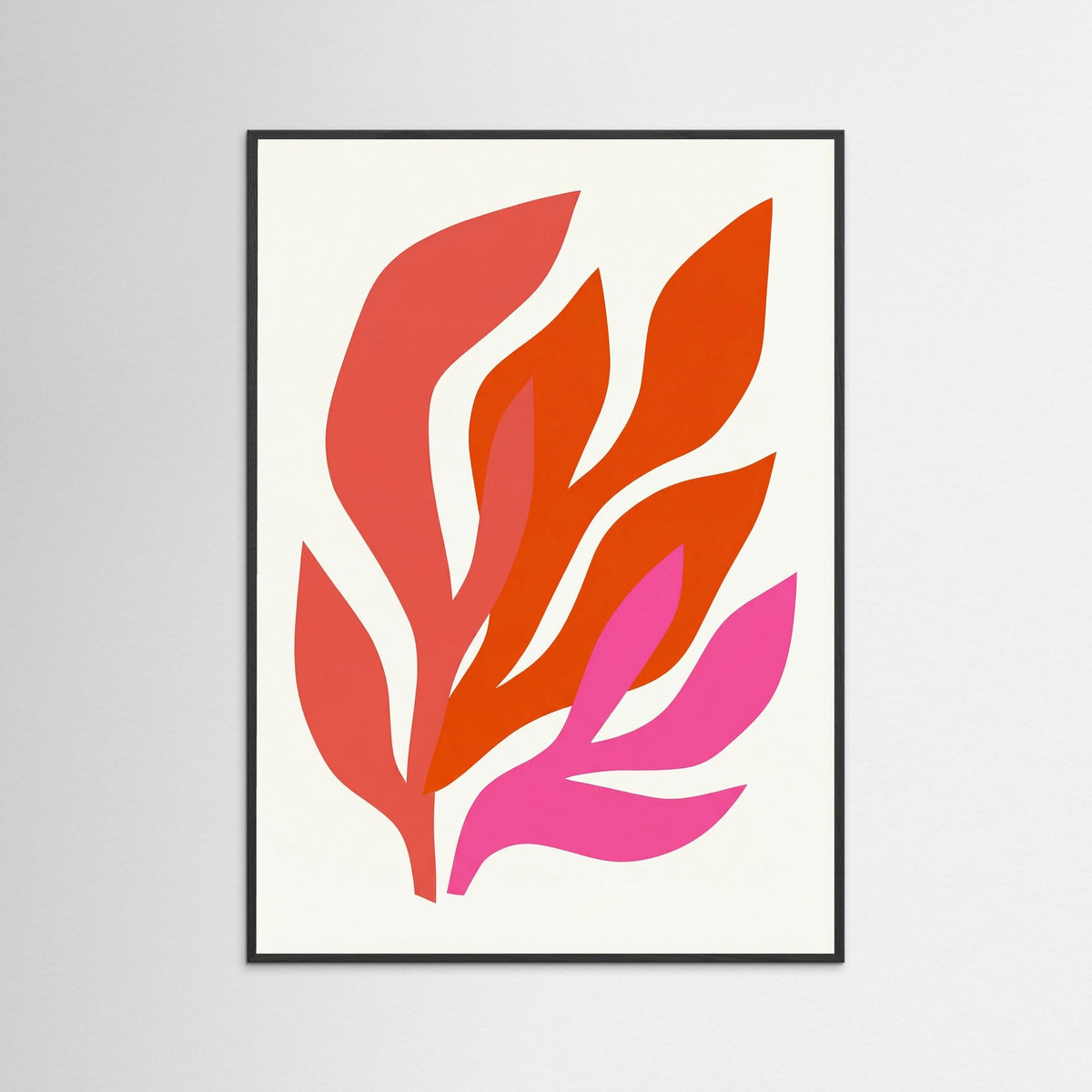 Black Wood Vibrant Gesture