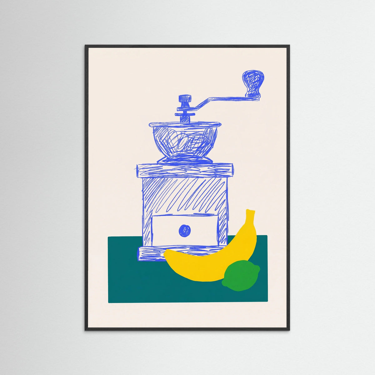 Black Wood Vibrant Kitchen Still