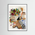 Black Wood Vibrant Tabletop