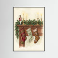 Black Wood Victorian Yuletide