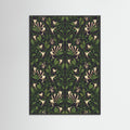 Black Wood Vine Tapestry