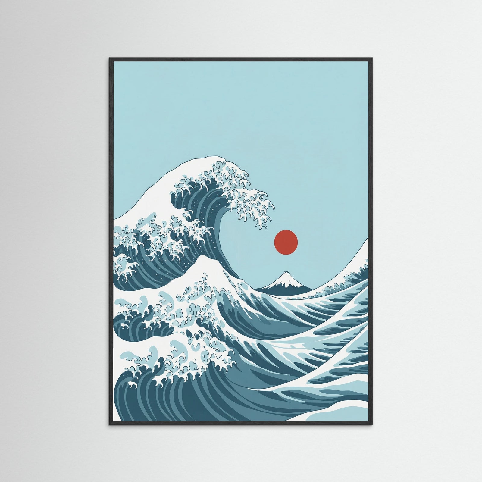 Black Wood Vintage Wave Journey
