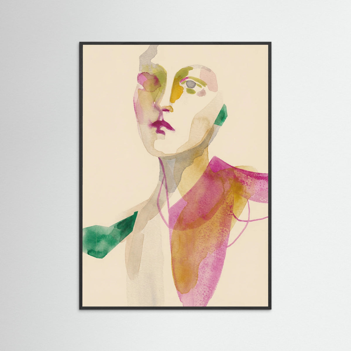 Black Wood Vivid Contours