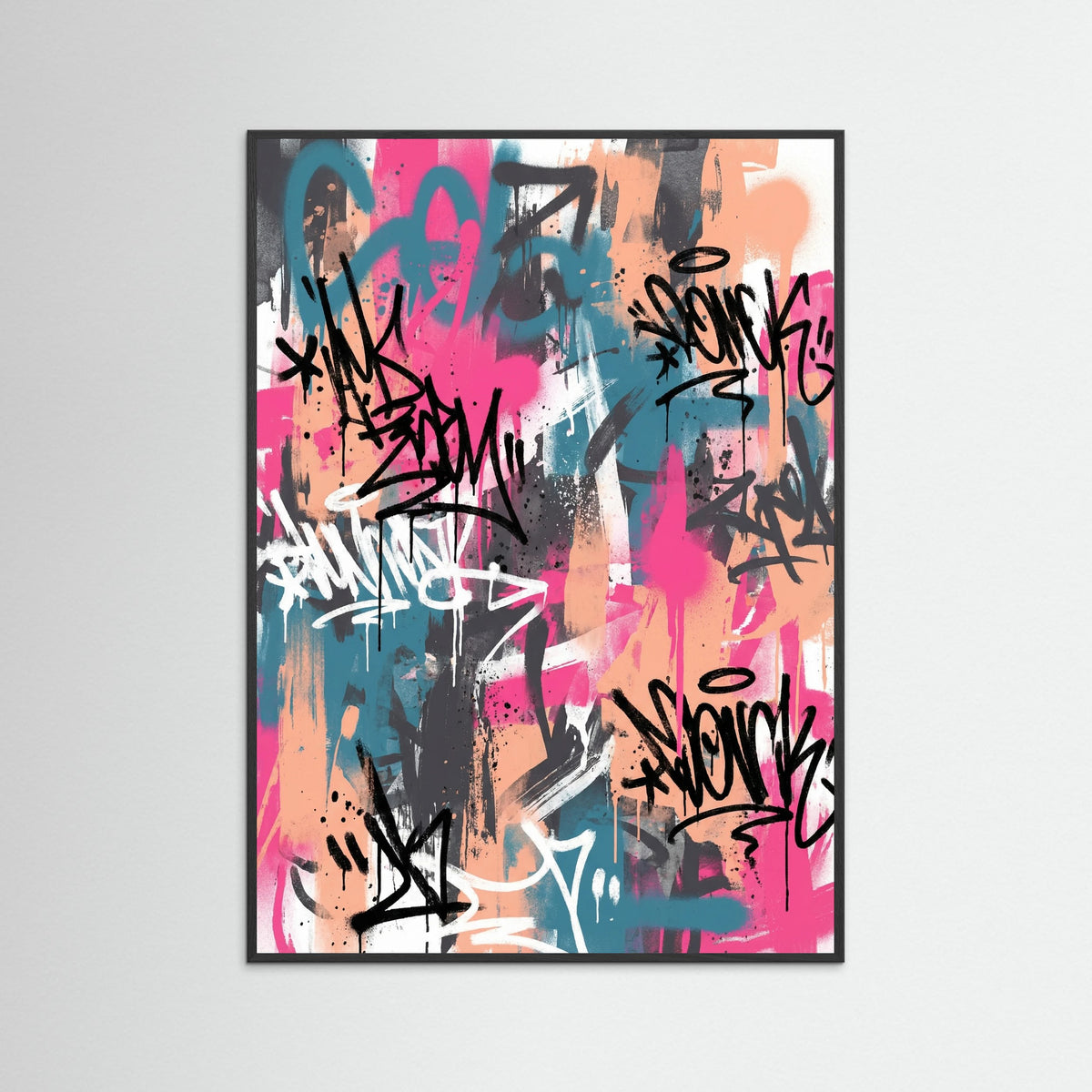 Black Wood Vivid Streetscape