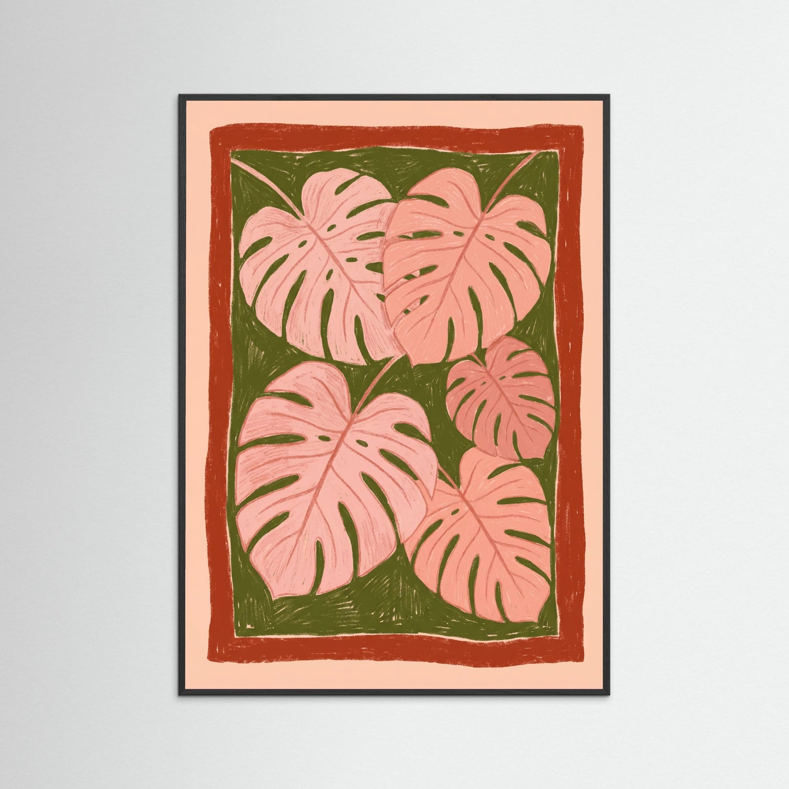 Black Wood Warm Bloom Field