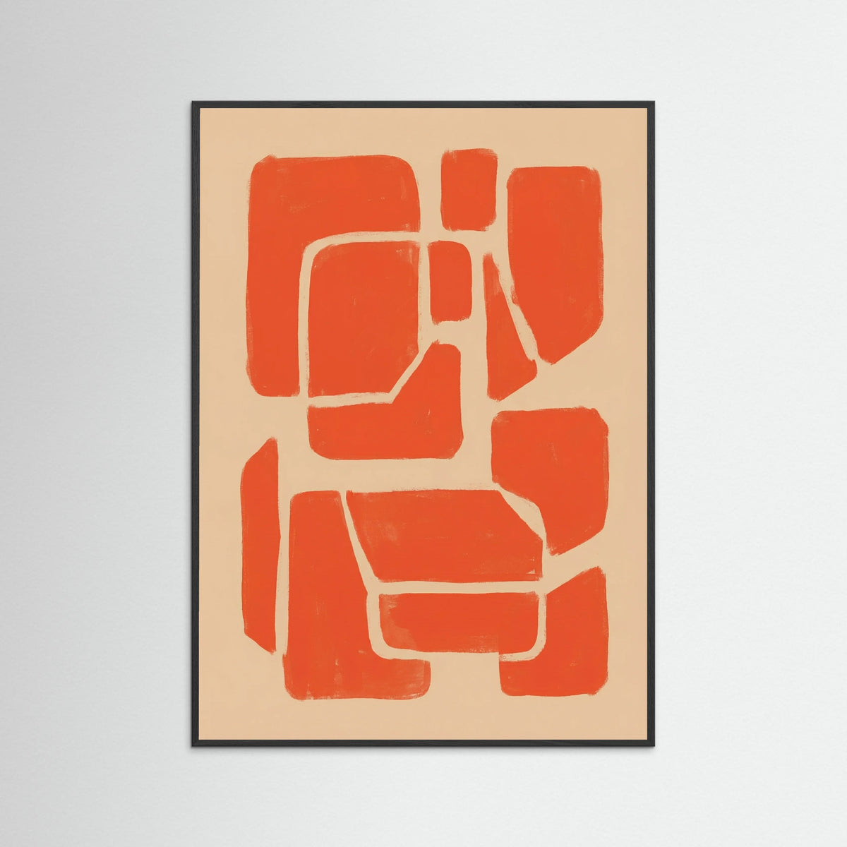 Black Wood Warm Geometry