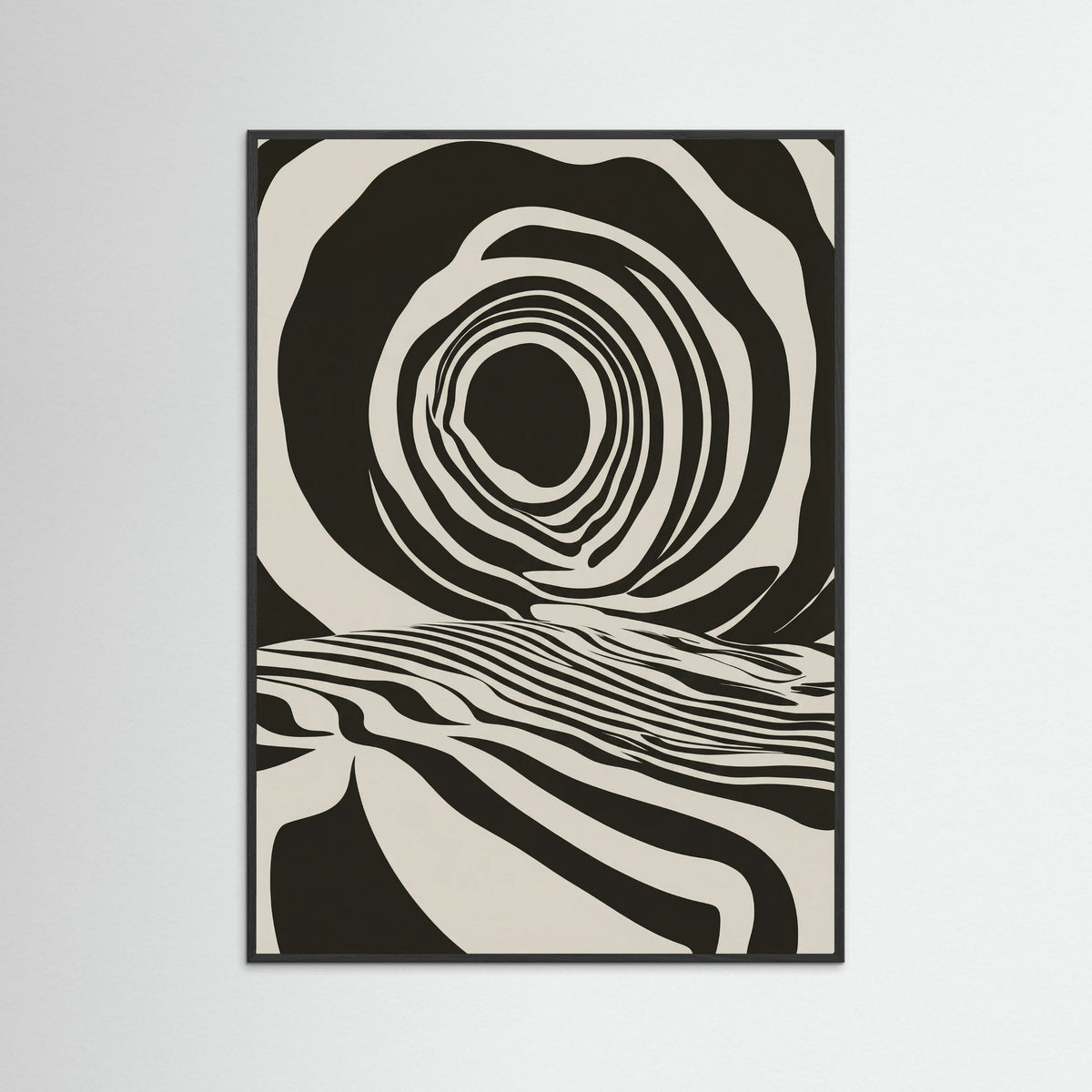 Black Wood Warped Dimension