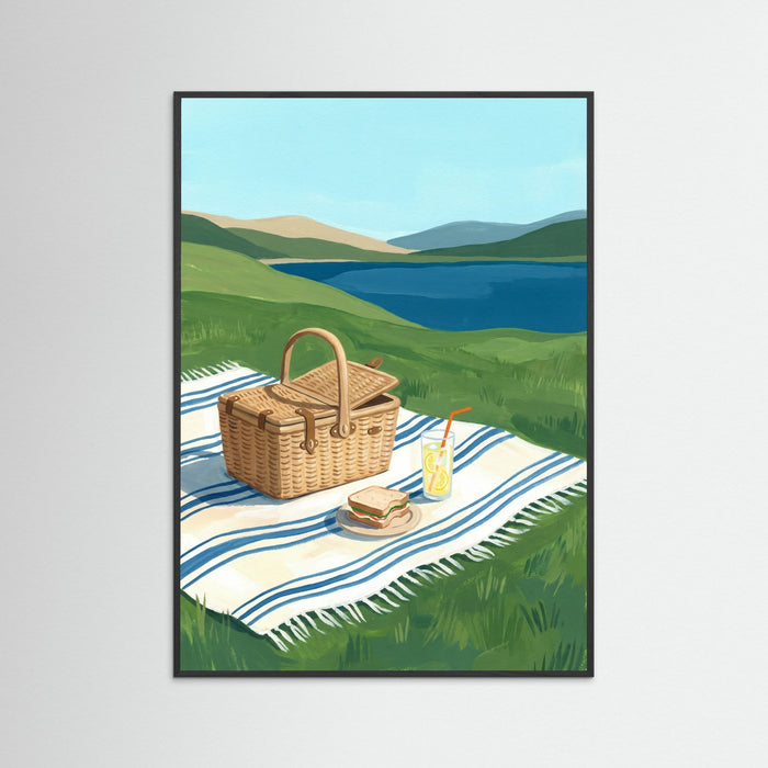 Black Wood Waterfront Daydream