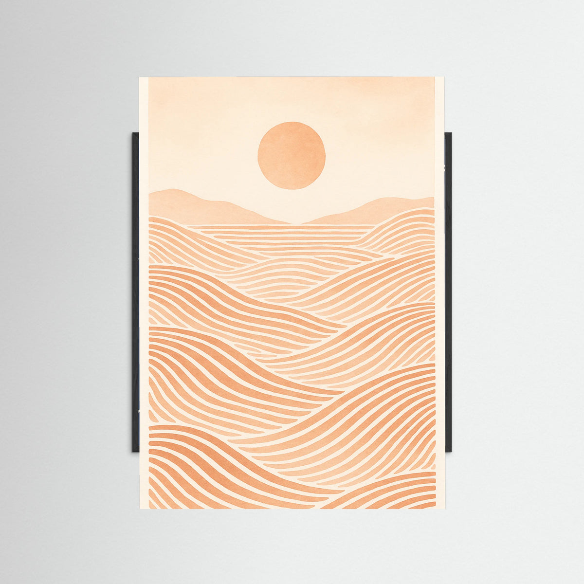 Black Wood Wave Dancer