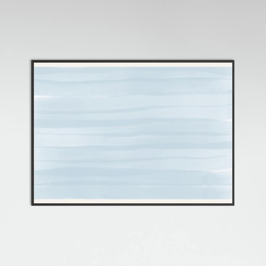 Plakat Waves of Blue – plakat i druk artystyczny
