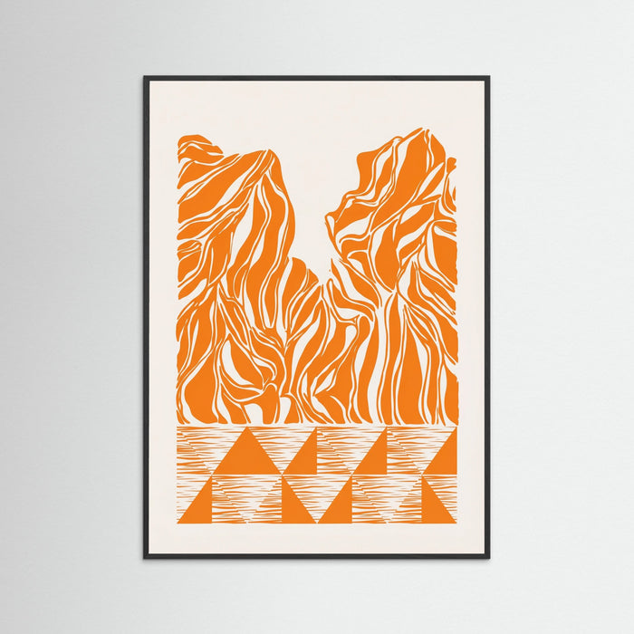 Black Wood Wavy Ascent
