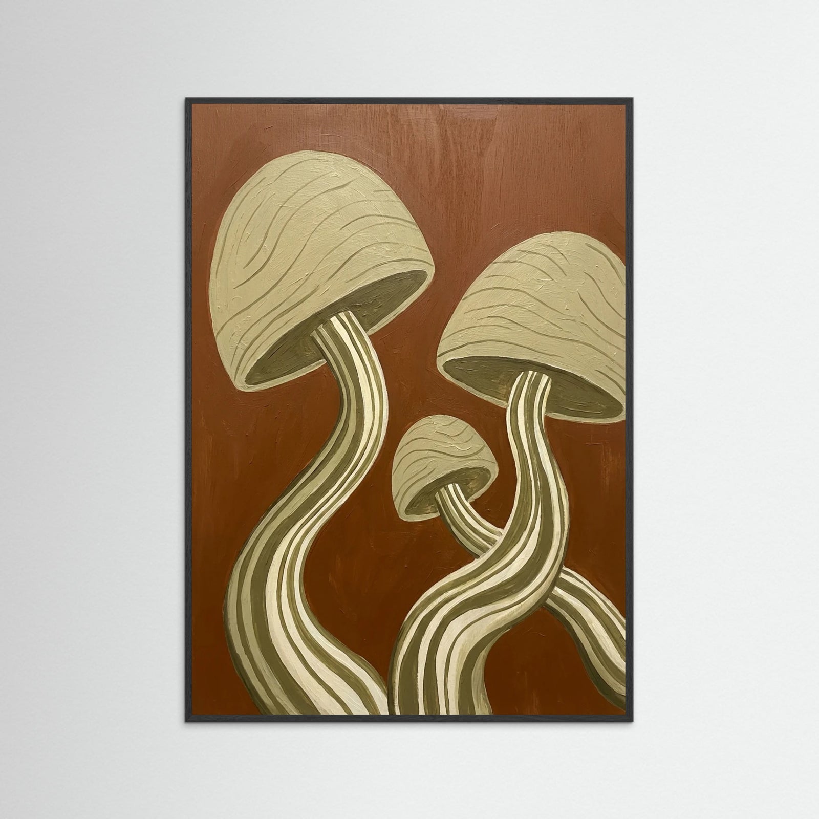 Black Wood Whimsical Growth