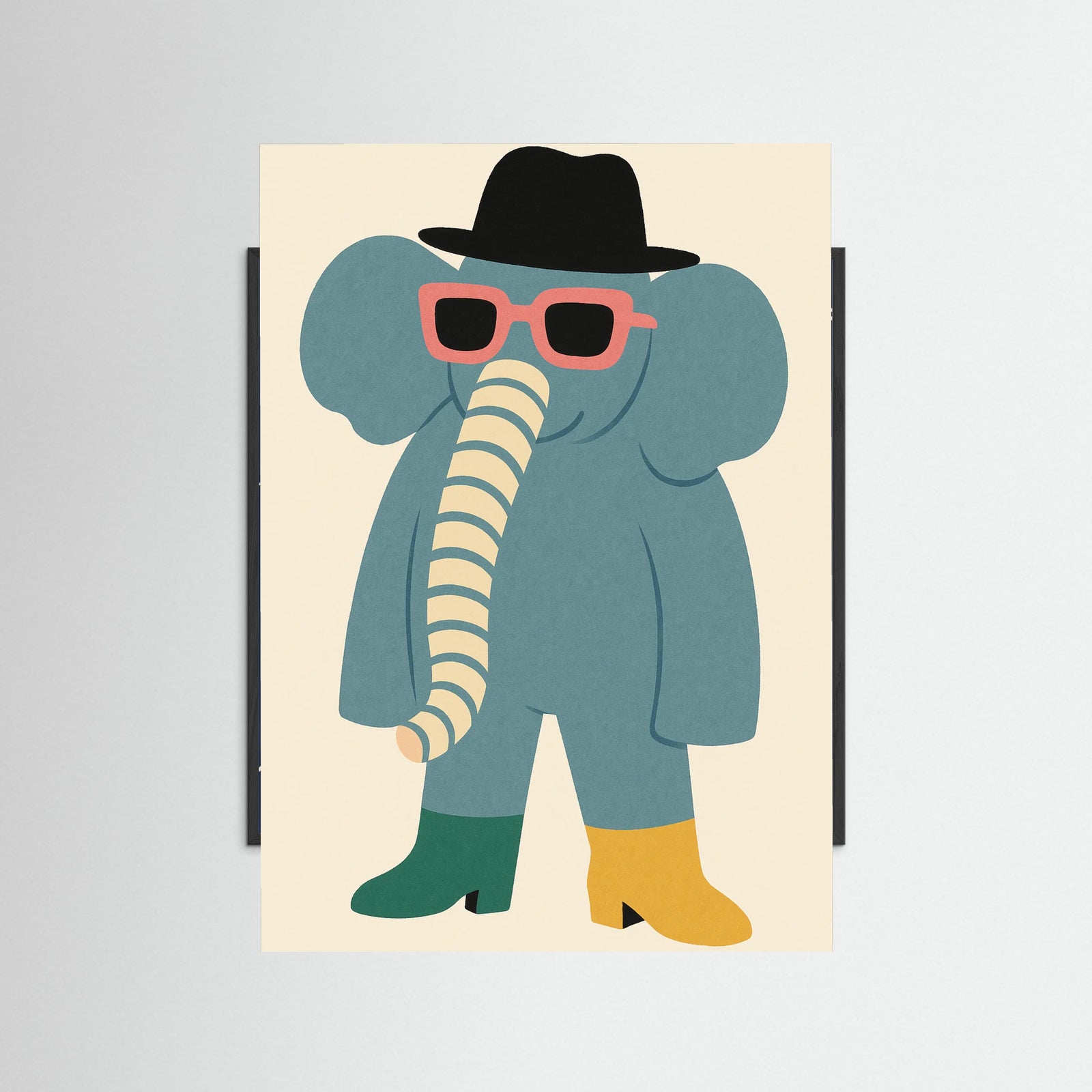 Black Wood Whimsical Wanderer