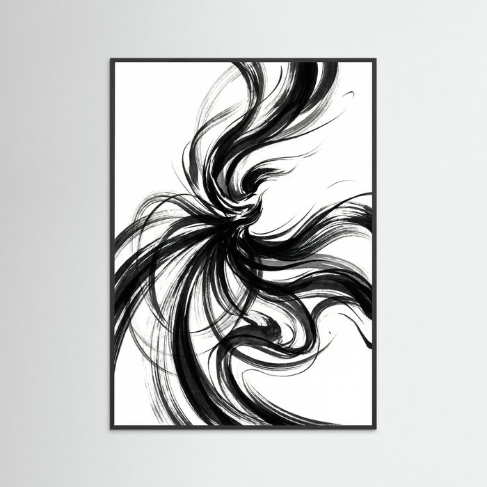 Black Wood Whirling Grace