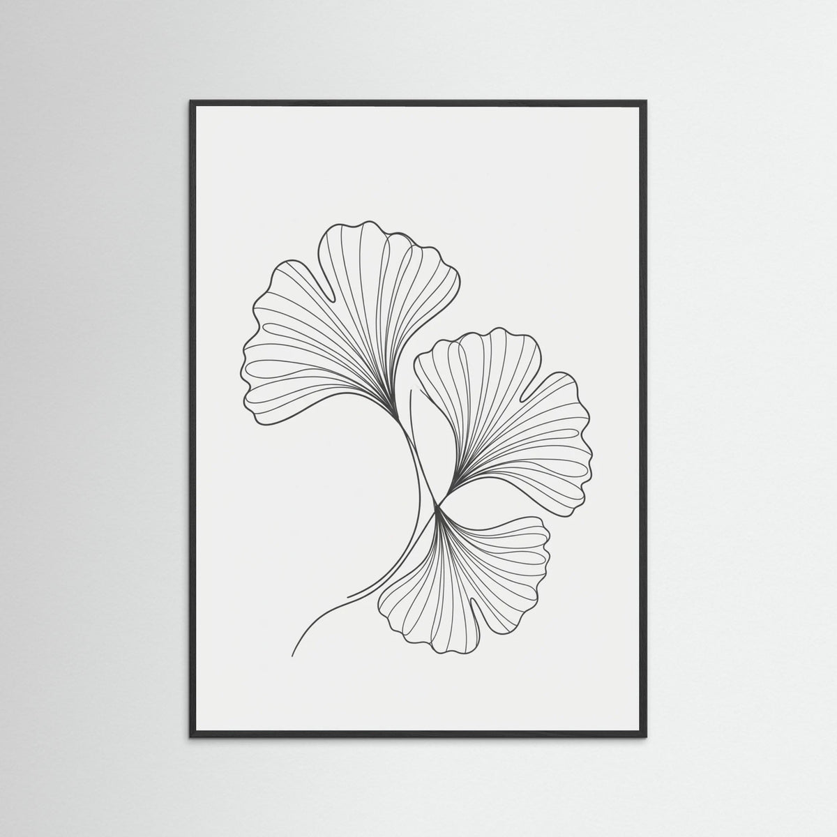 Black Wood Whispering Petals