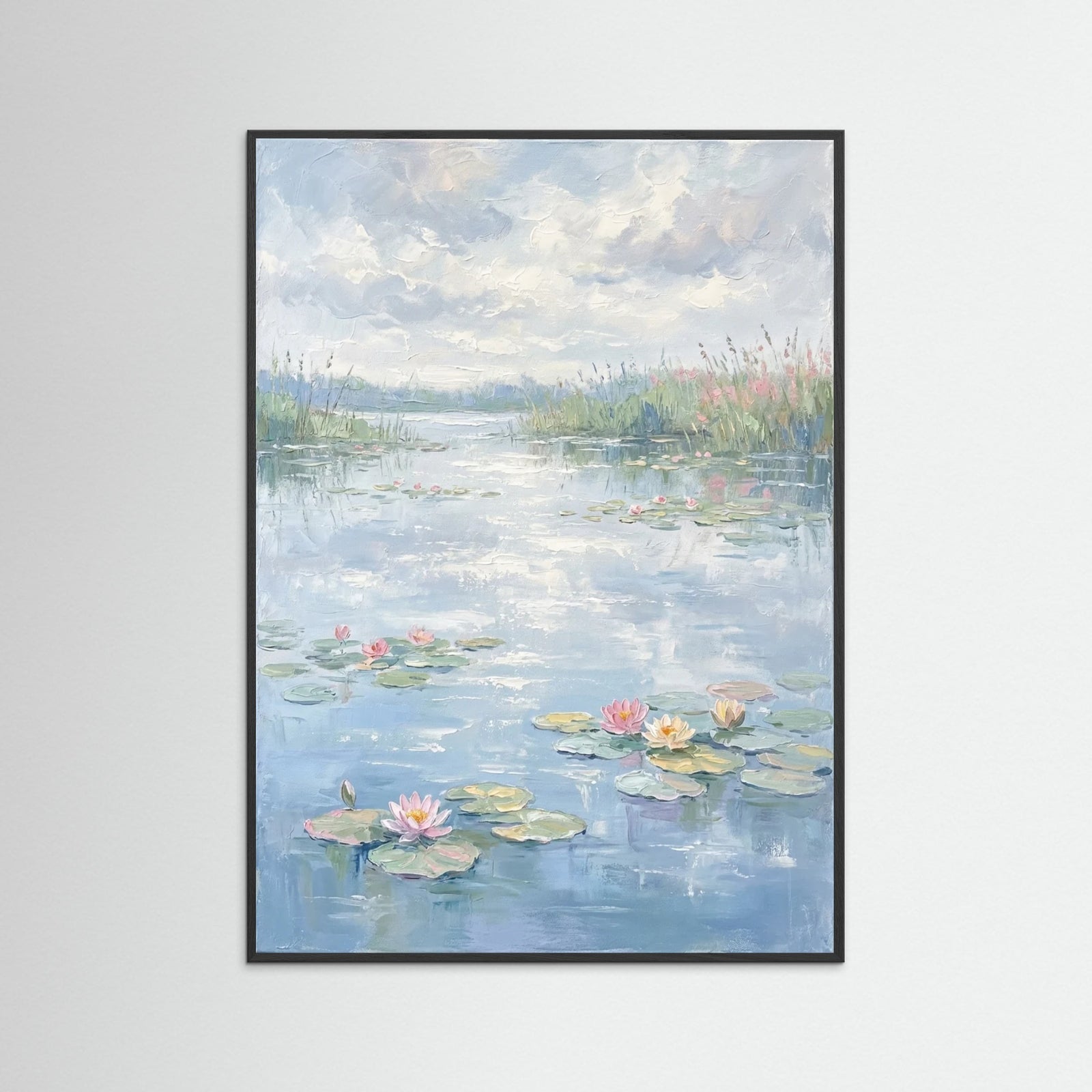 Black Wood Whispering Wildflowers