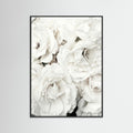Black Wood White Petal Embrace