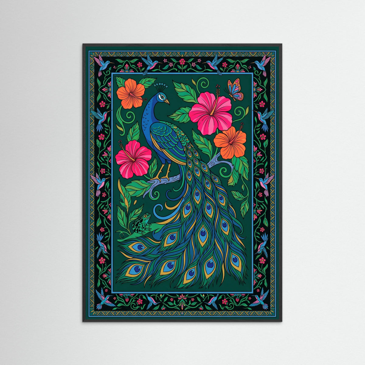 Black Wood Wild Bloom