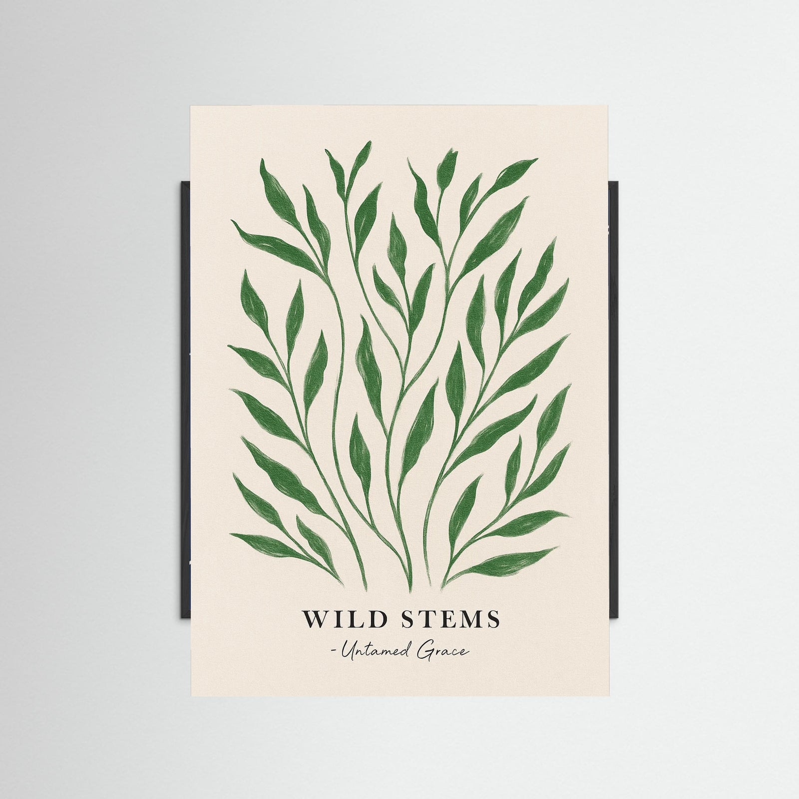 Black Wood Wild stems