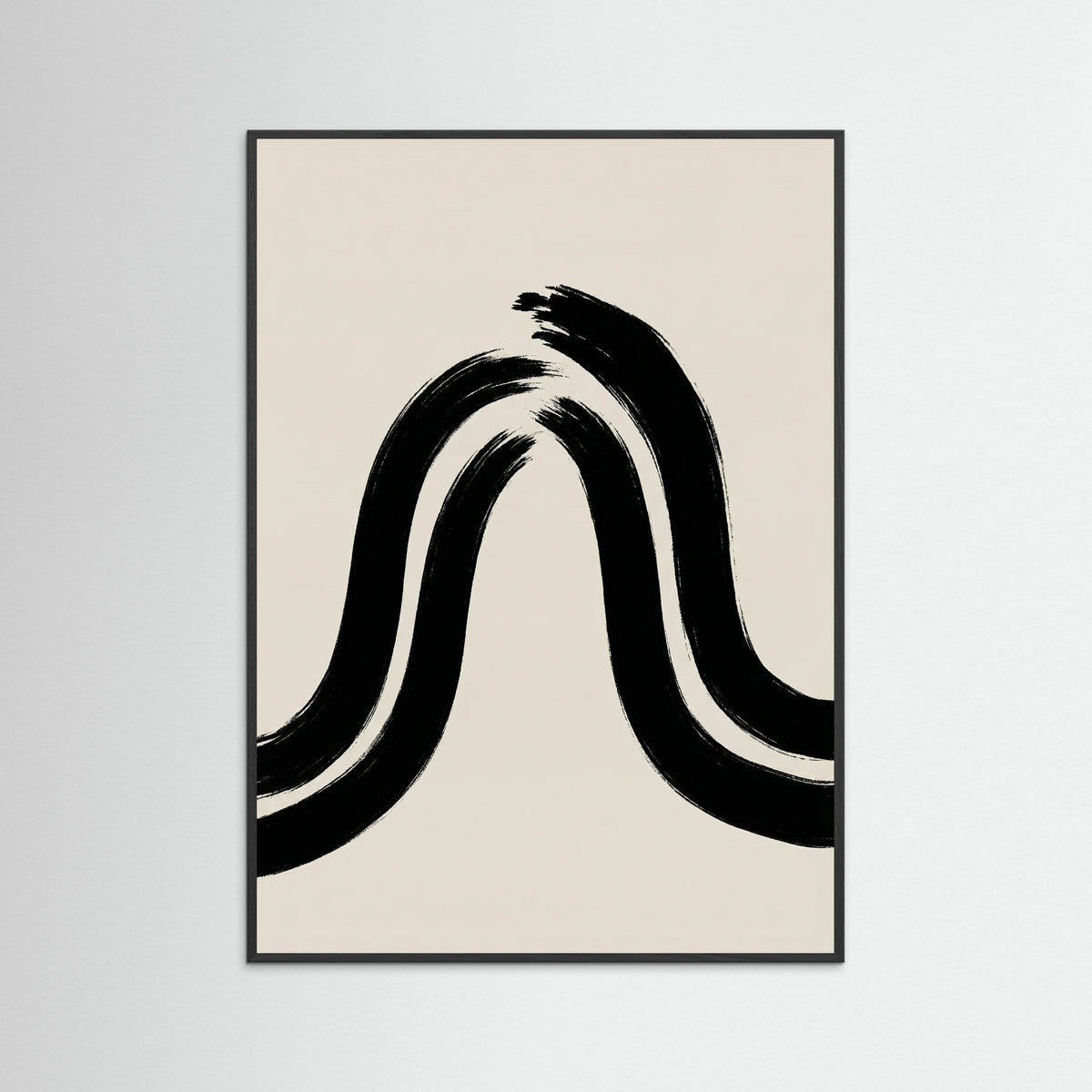 Black Wood Winding Path