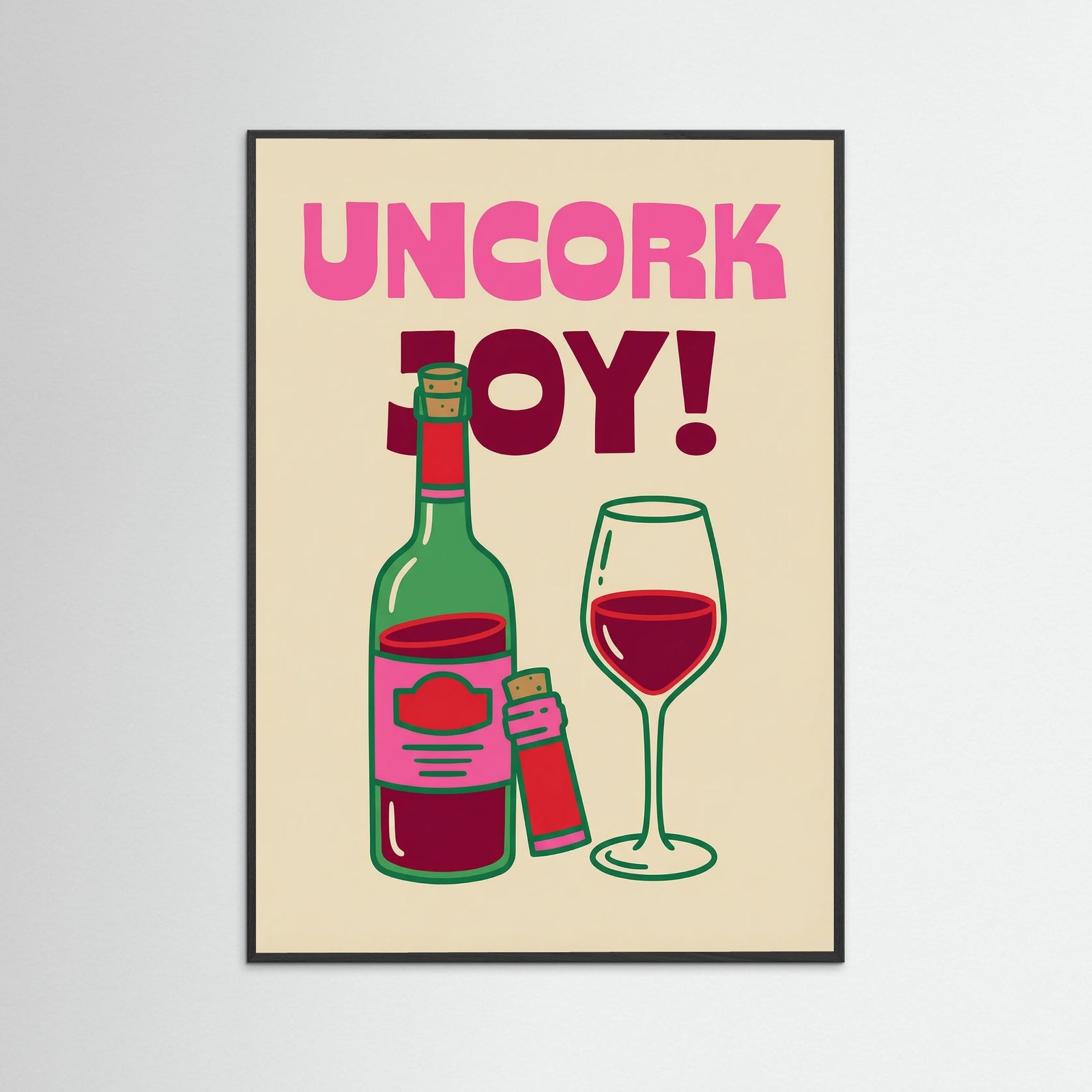 Black Wood Wine Time