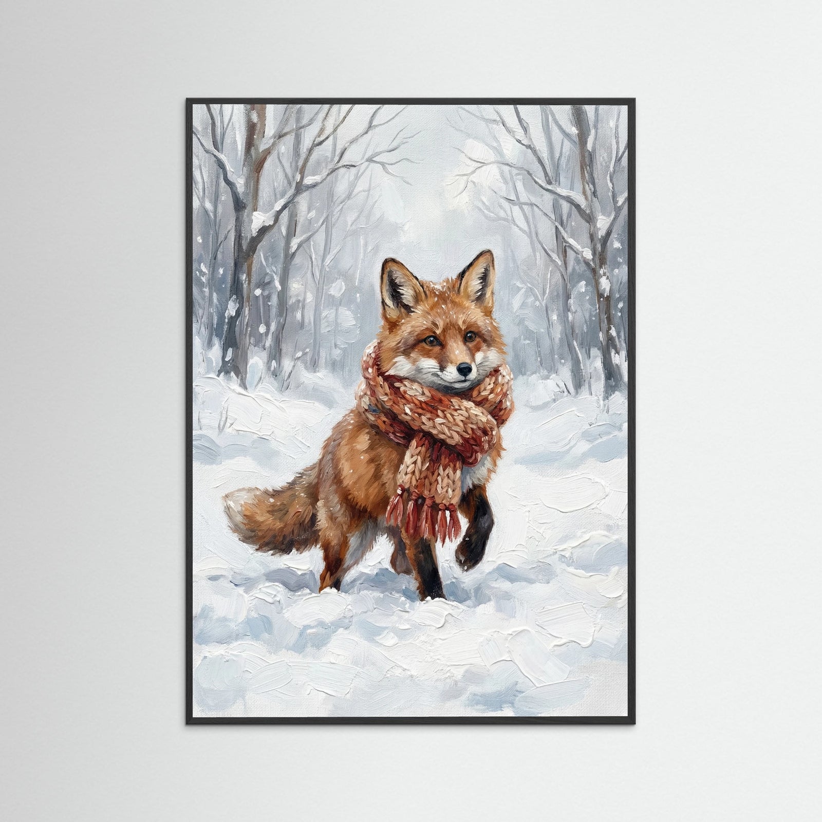 Black Wood Winter Friends