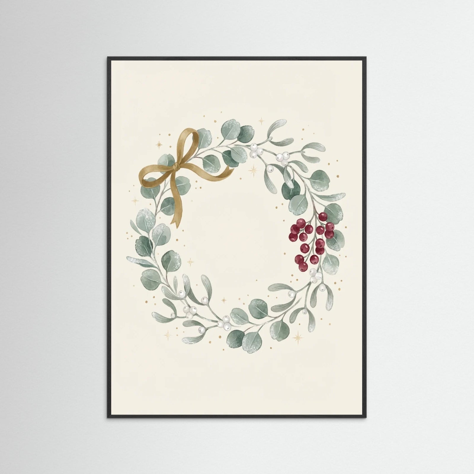 Black Wood Winter Garden