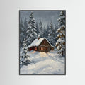 Black Wood Winter Journey