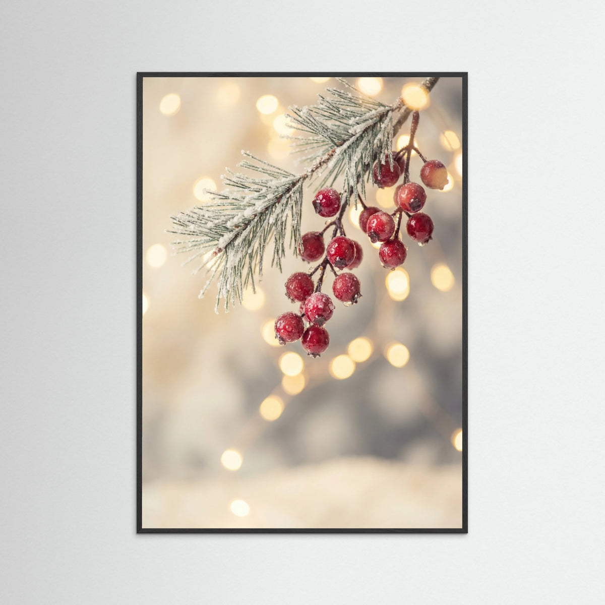 Black Wood Winter Radiance