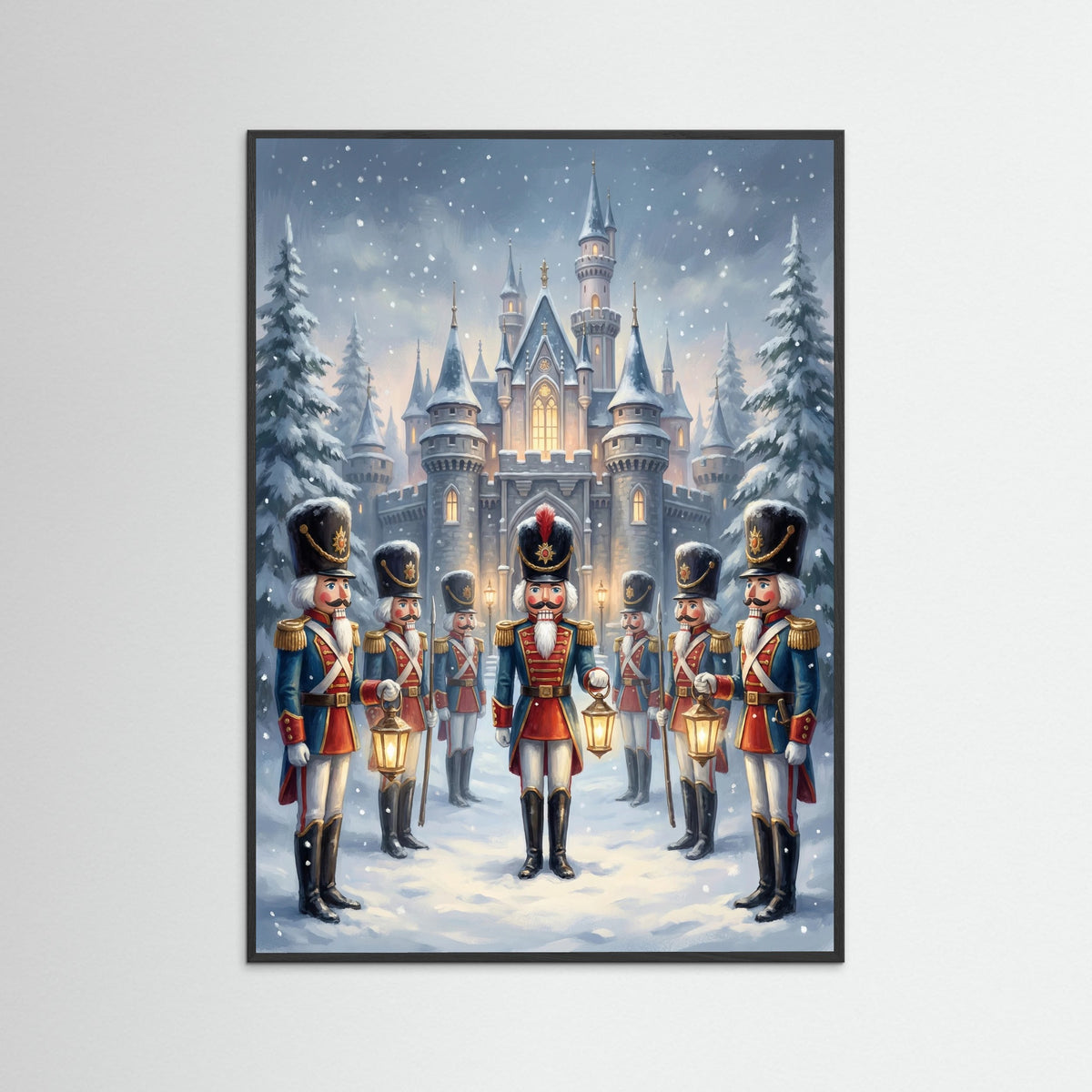 Black Wood Winter Sentinel