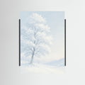 Black Wood Winter Serenity