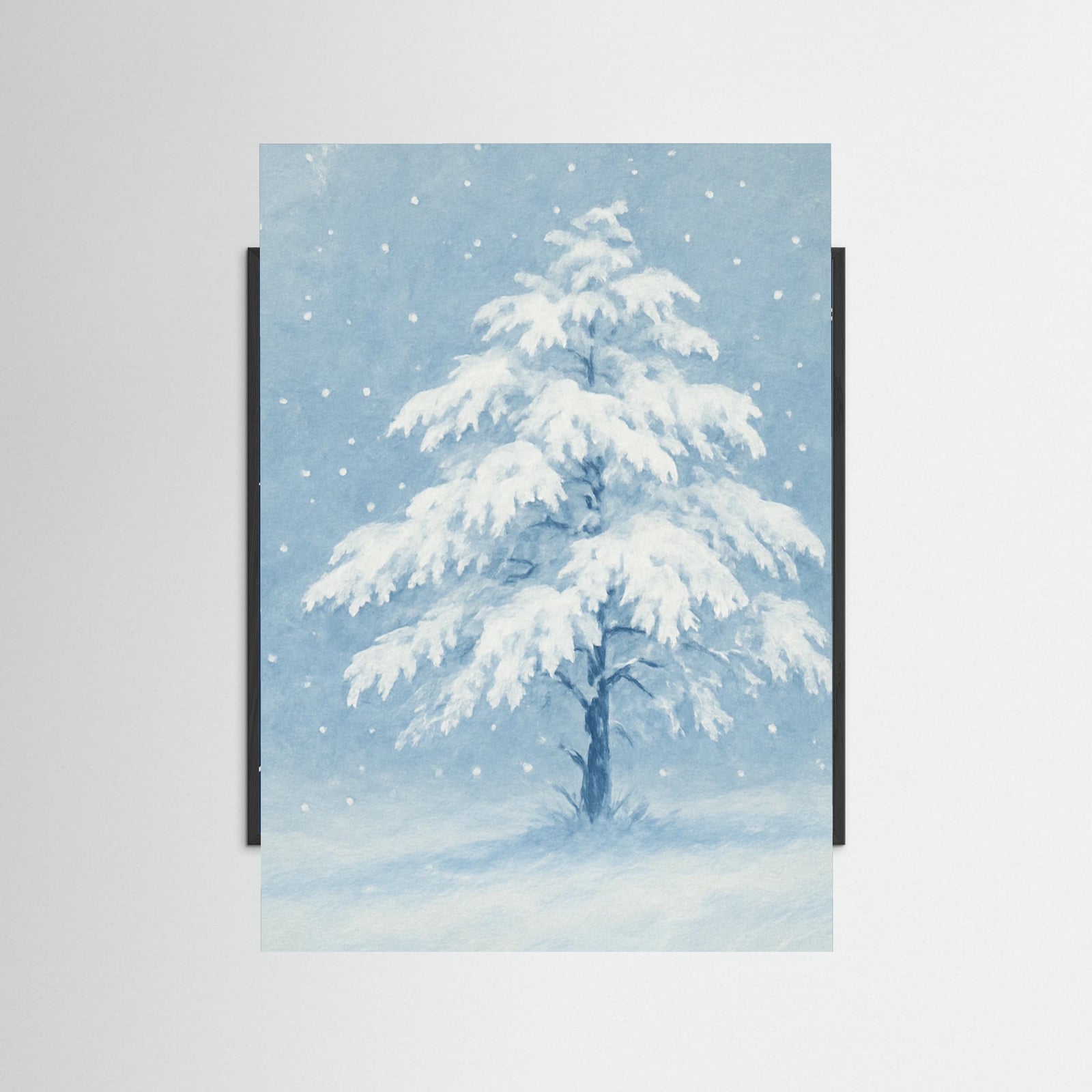 Black Wood Winter Silence