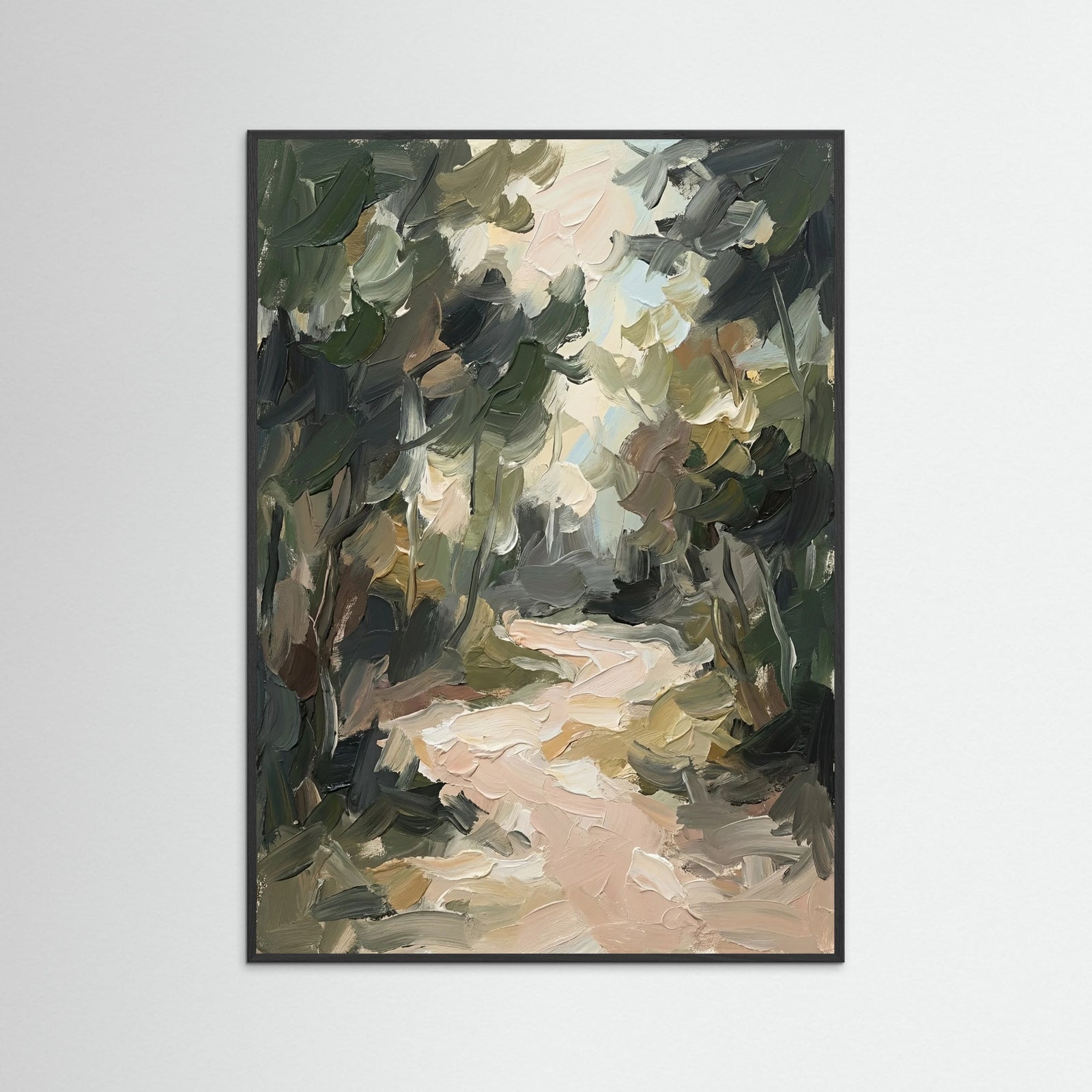 Black Wood Woodland Embrace