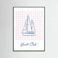 Póster Yacht Club – póster e impresión artística