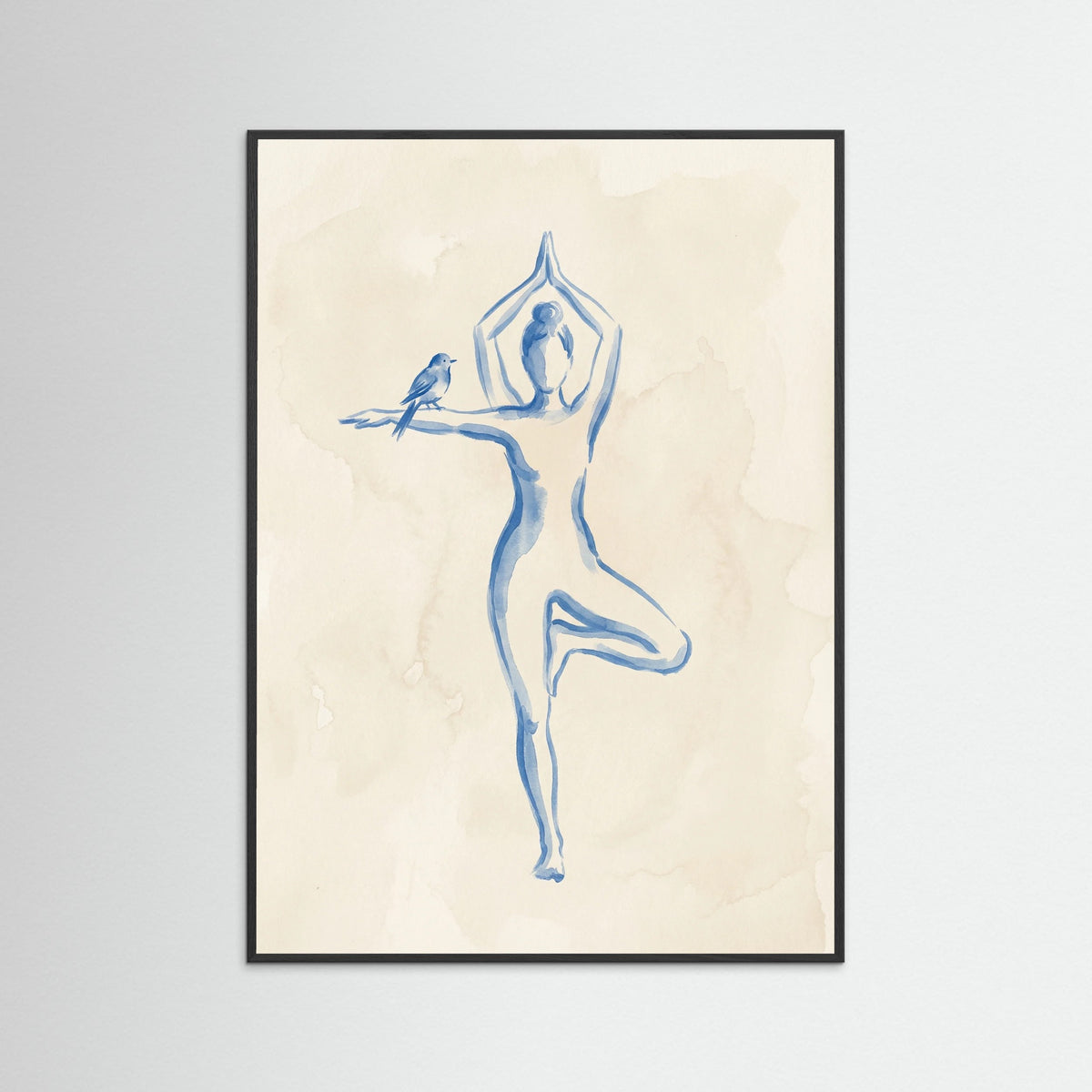Black Wood Yoga Companion