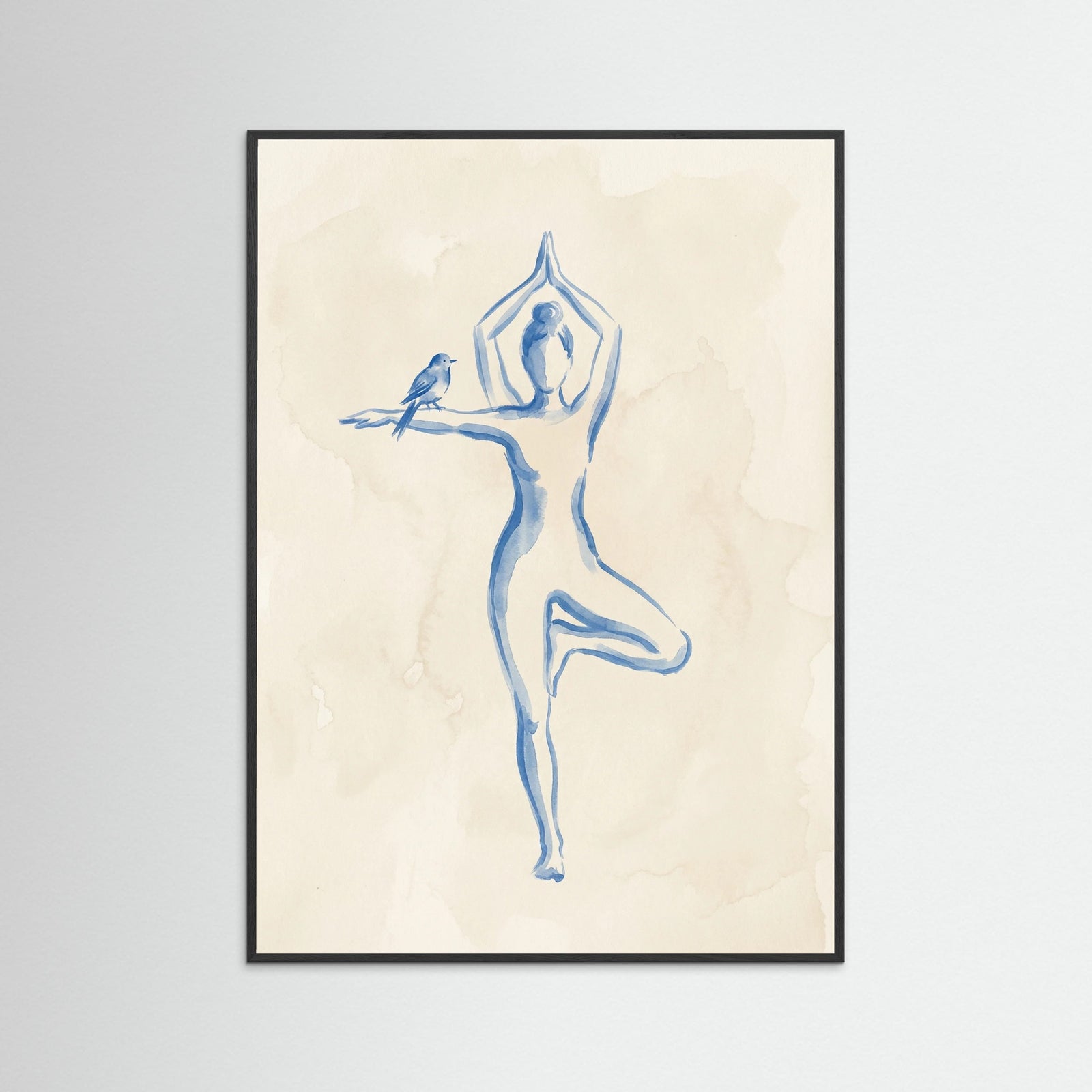 Black Wood Yoga Companion