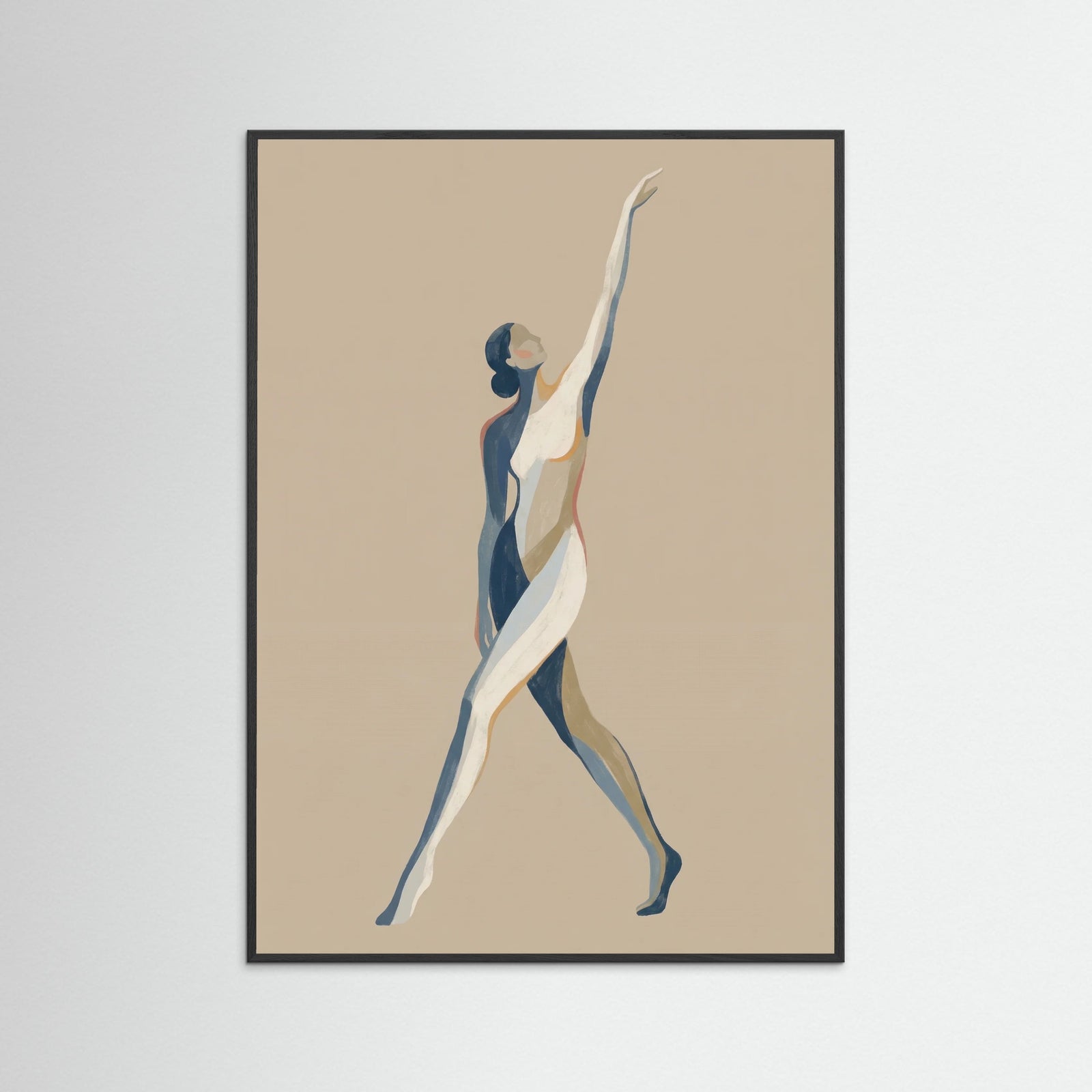 Black Wood Zodiac Capricorn Pose