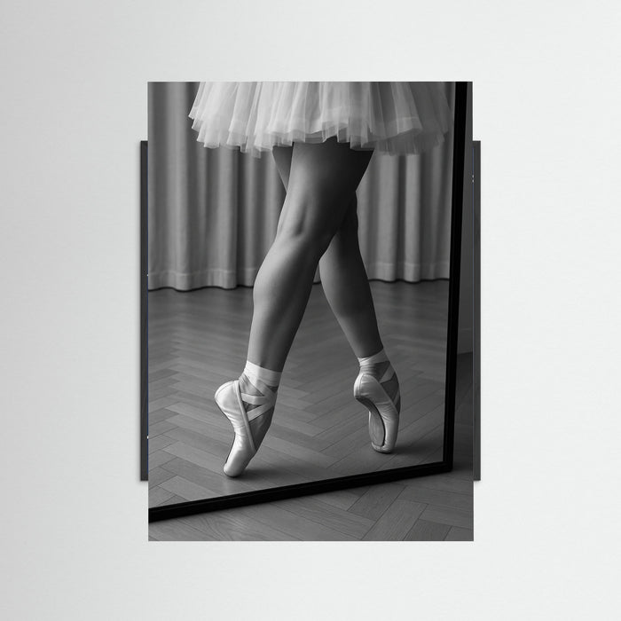 Black Wood photo Ballet Shoes