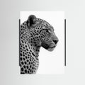 Black Wood photo Leopard Profile