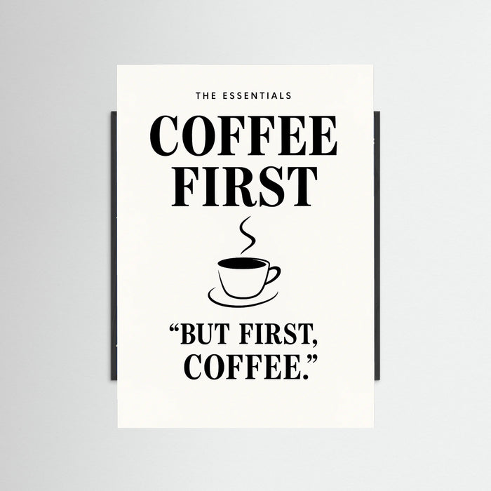 Black Wood text Coffee Guide