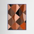 Blue Wood 3x4 24 Poster