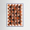 Blue Wood 3x4 25 Poster