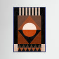 Blue Wood 3x4 27 Poster