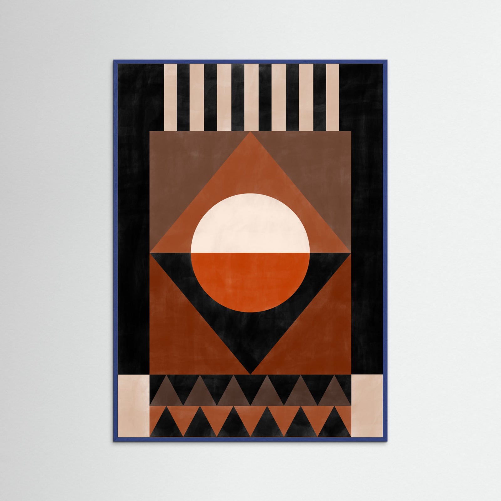 Blue Wood 3x4 27 Poster