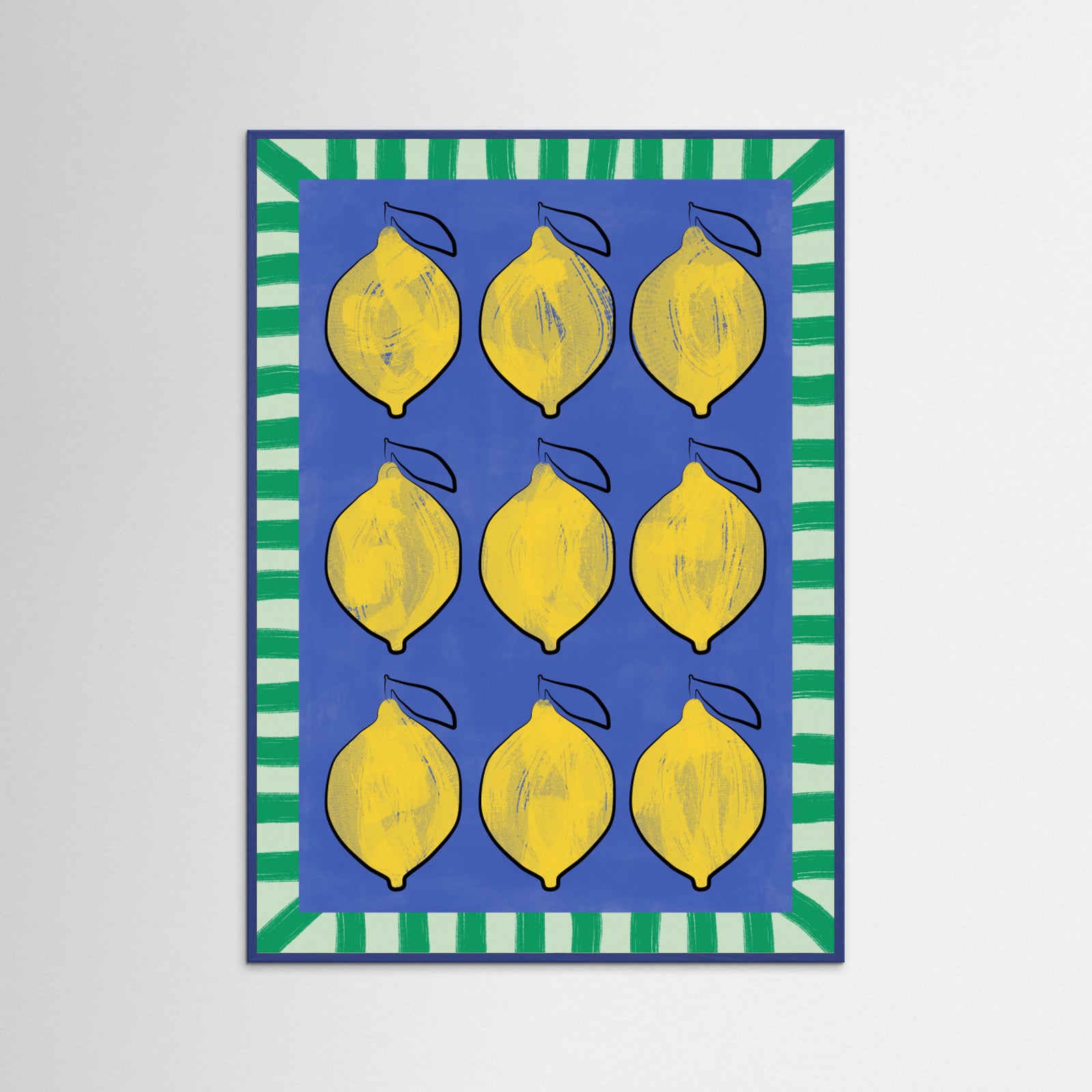 Blue Wood 3x4 Aspectratiomixed7 Poster