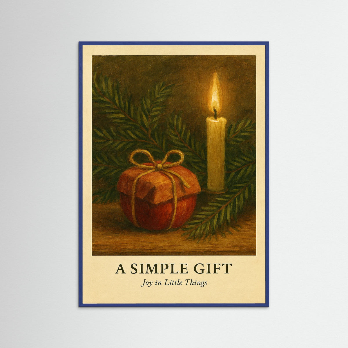 Blue Wood A simple gift