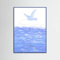 Above the Ocean Waves Poster – poster and art print