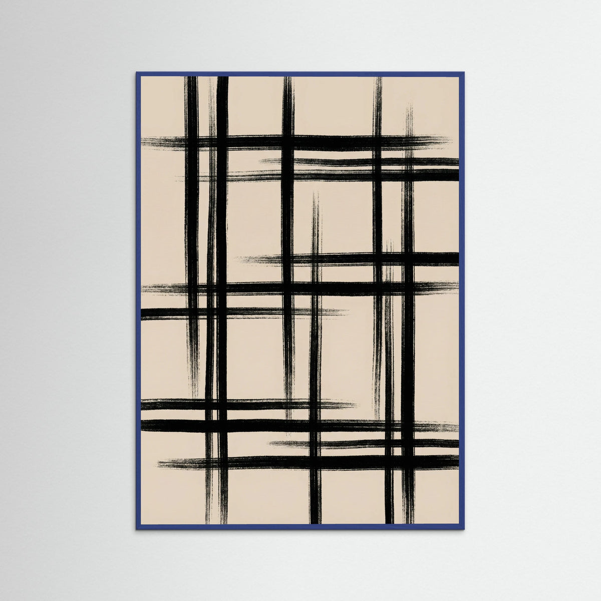 Blue Wood Abstract Arch