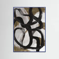 Plakat Abstract Brush Strokes 127X – plakat i druk artystyczny
