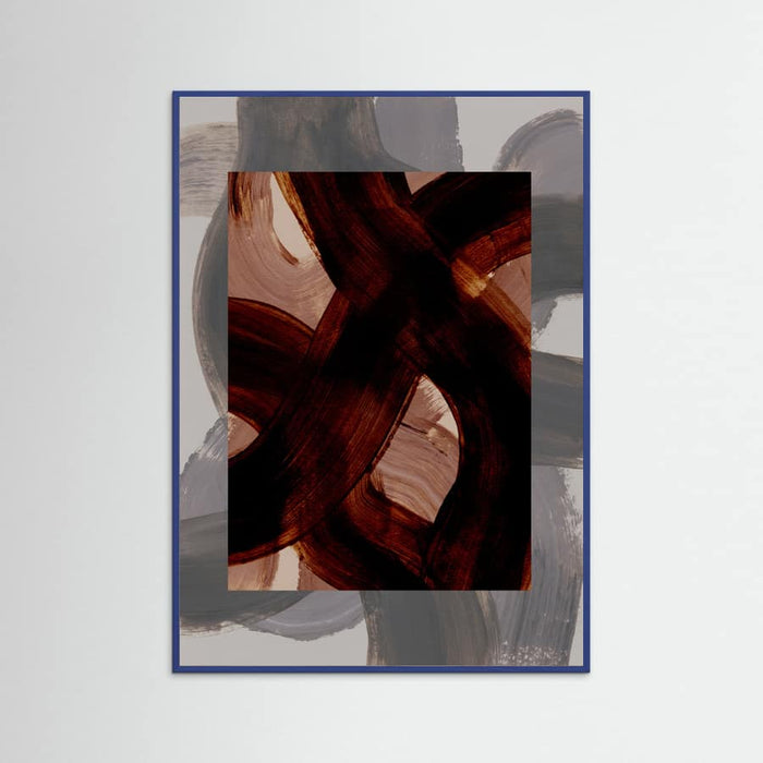 Abstract Brush Strokes 150 Poster – poster and art print